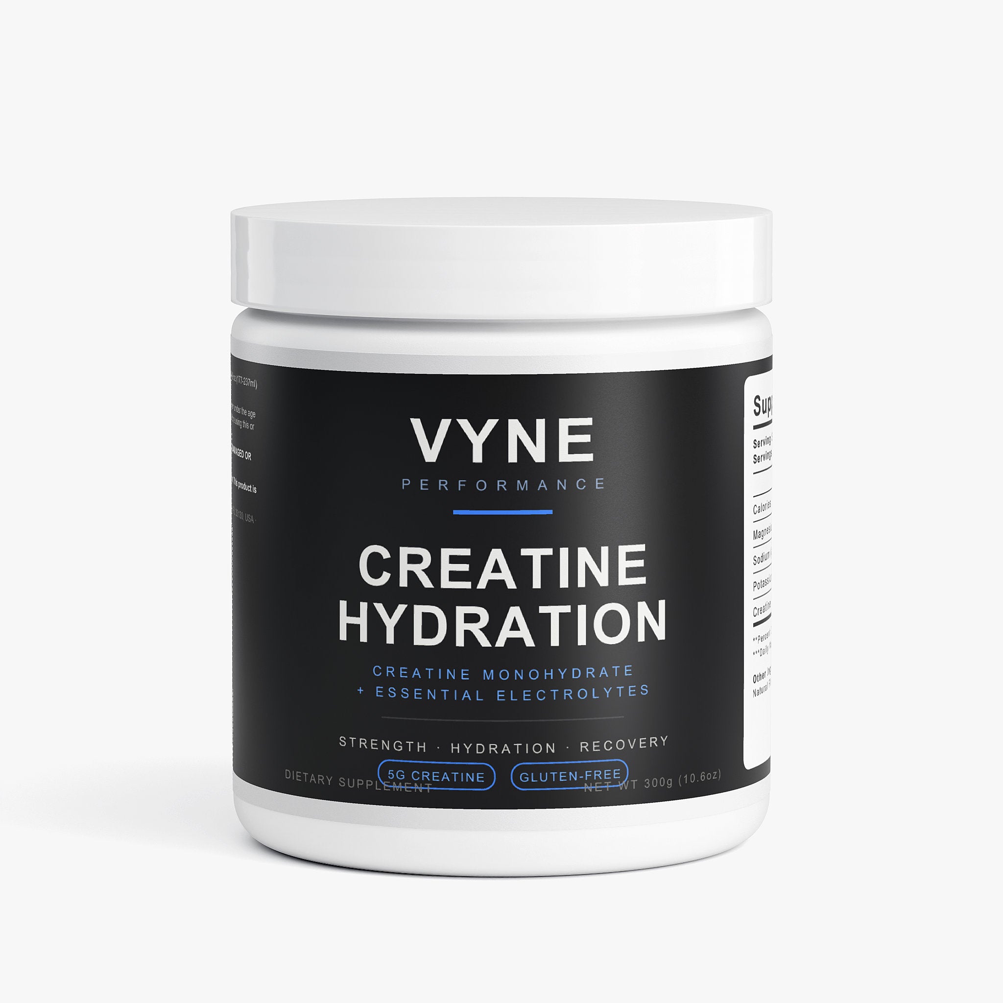 Creatine Hydration Powder — Full 5g Dose + Electrolytes