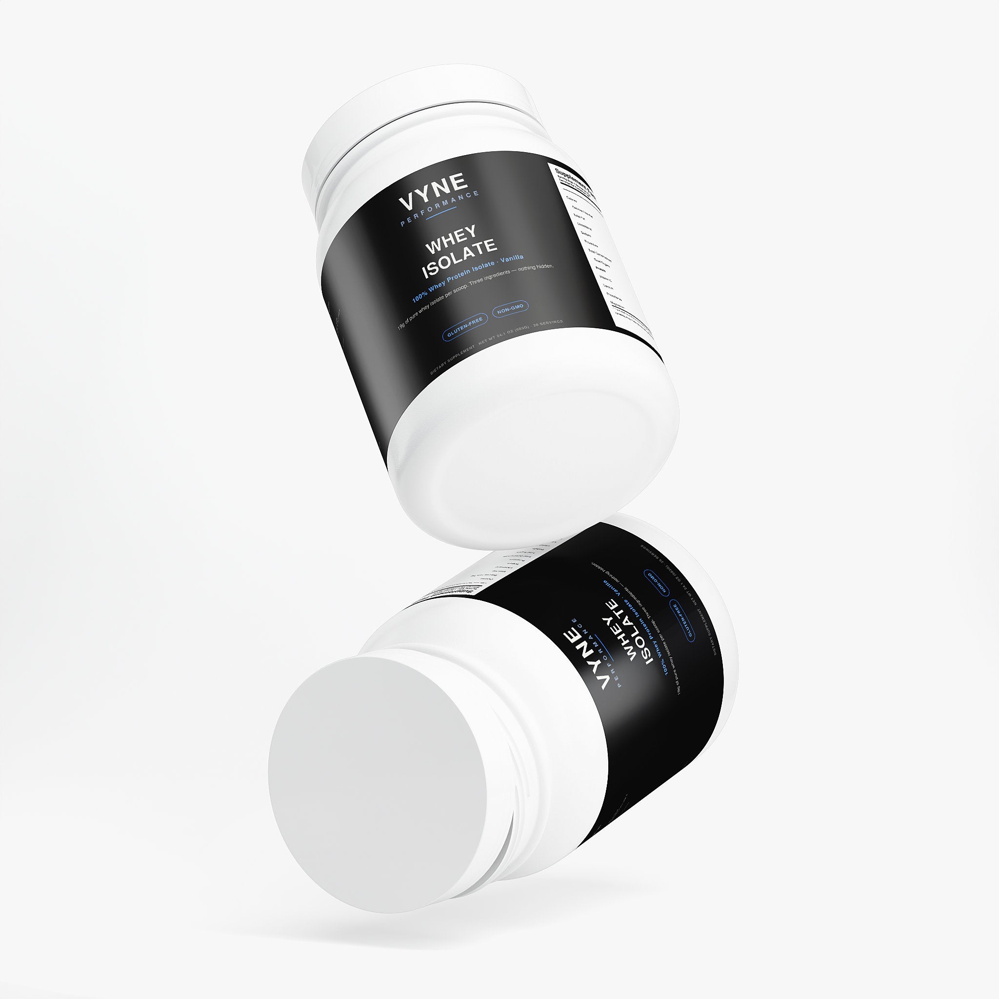Whey Protein Isolate — 19g Protein, Just 3 Ingredients