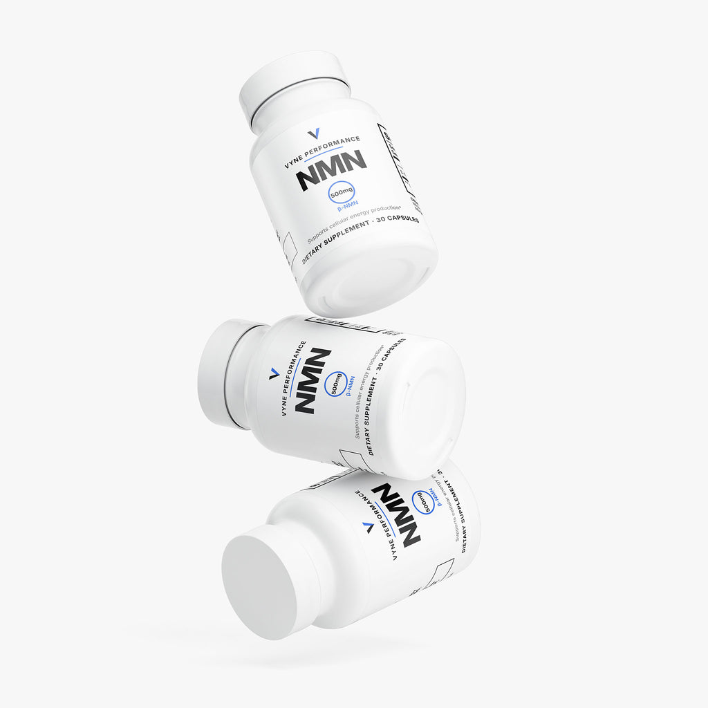 Vyne Performance NMN beta-NMN 500mg ingredients at 99.9% purity
