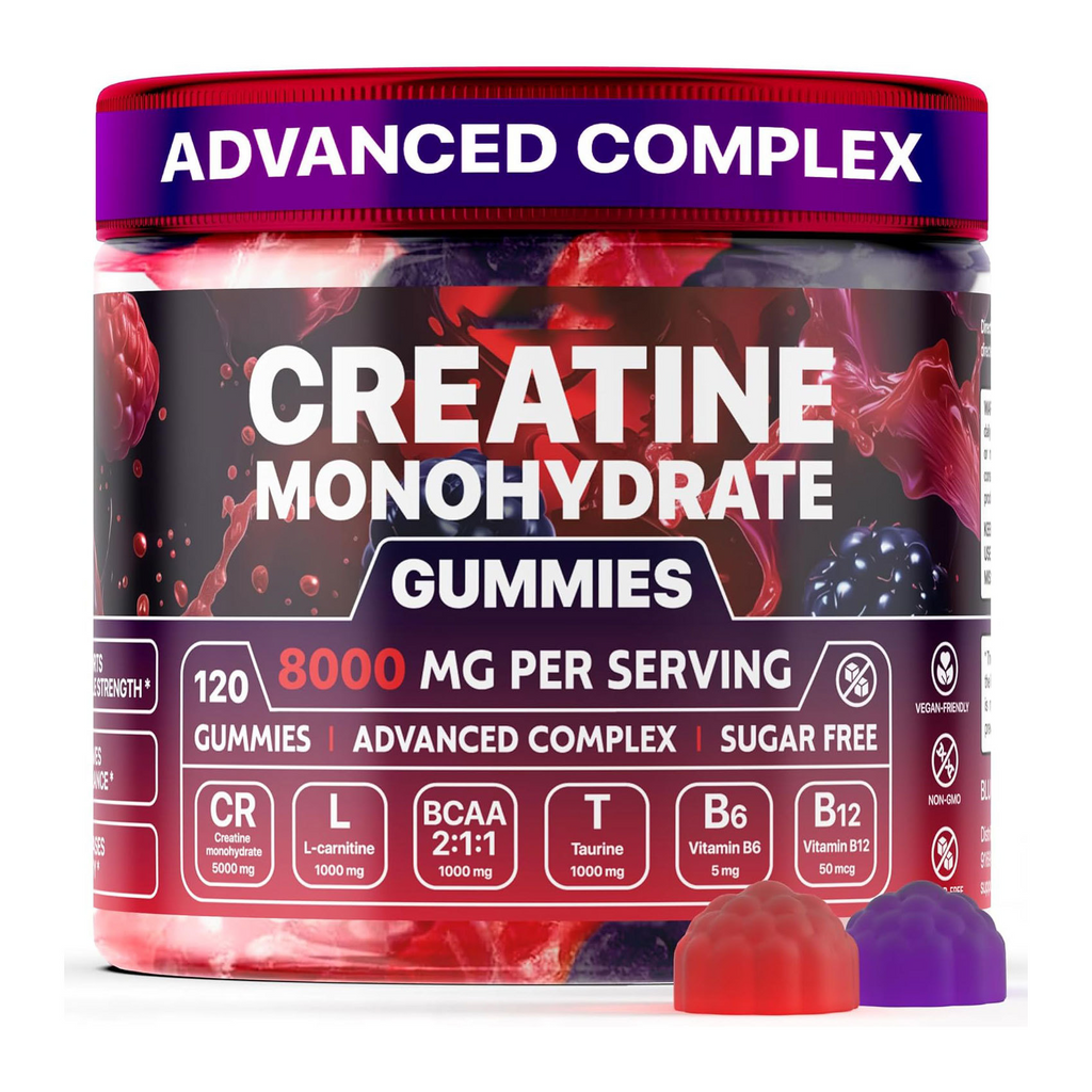 Vyne Performance Creatine Monohydrate Gummies tub, 120 count