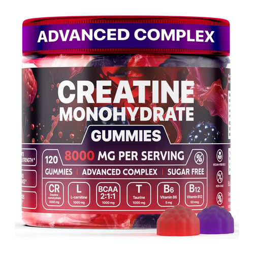 Vyne Performance Creatine Monohydrate Gummies tub, 120 count